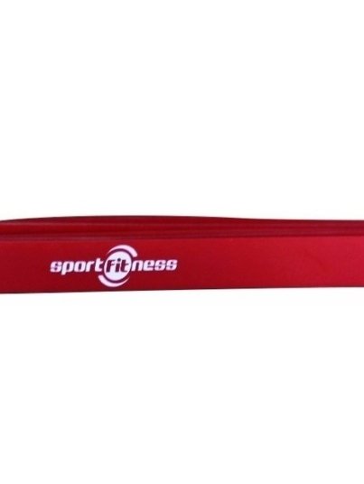 Bandas elásticas de poder 2000x13x4.5mm roja Sportfitness