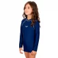 Camiseta Manga Larga Jr Hyden Unisex Azul Oscuro Speedo - Imagen 4