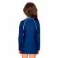 Camiseta Manga Larga Jr Hyden Unisex Azul Oscuro Speedo - Imagen 6