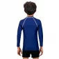 Camiseta Manga Larga Jr Hyden Unisex Azul Oscuro Speedo - Imagen 7
