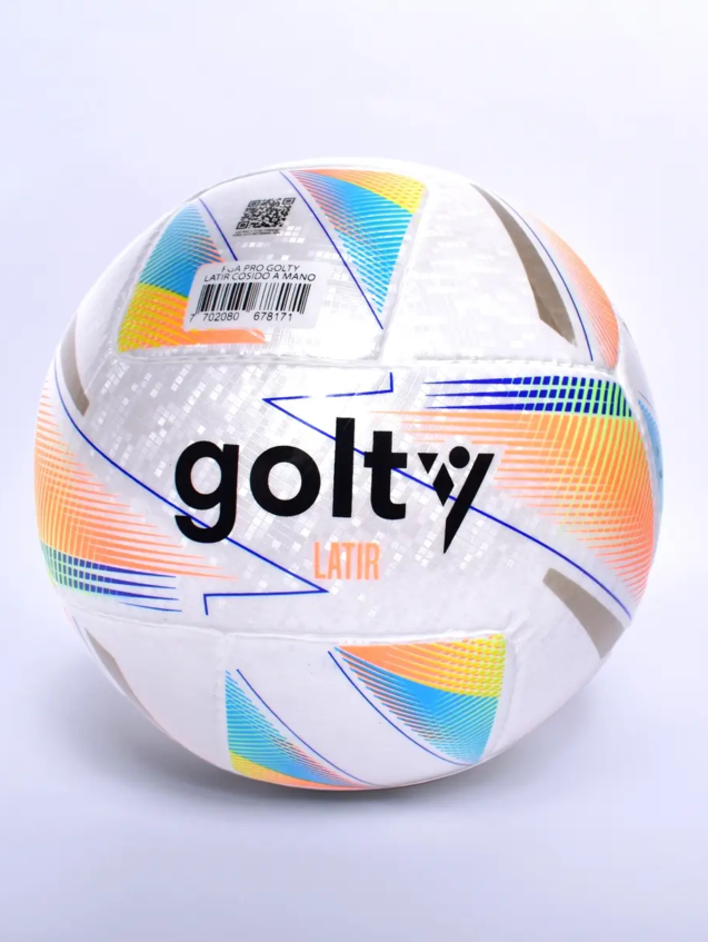 Balón Futbol Grama Artificial FGA Latir Cosido A Mano Golty