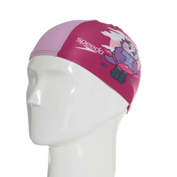Gorro De Natación Textil BB Printed Character Infant Lila Speedo - Imagen 2