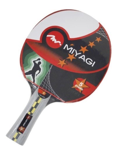 Raqueta Tenis De Mesa Profesional 5 Estrellas M90502 Miyagi