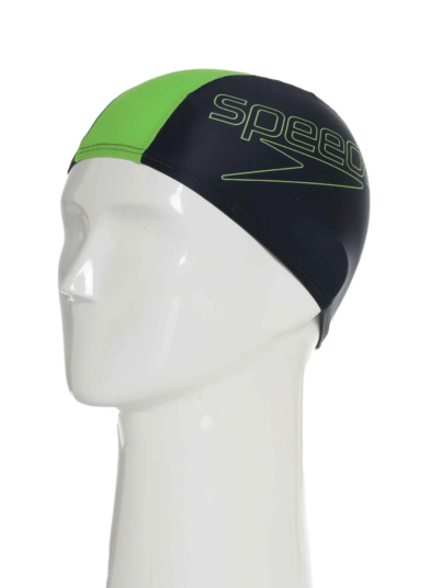 Gorro De Natación Textil Junior Color Block Logo Limon Speedo