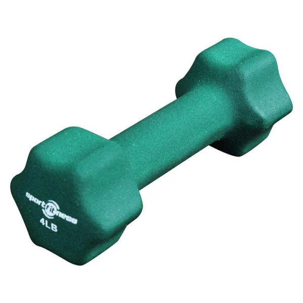 Mancuerna En Neopreno Estrella 4 Lb Verde Sportfitness