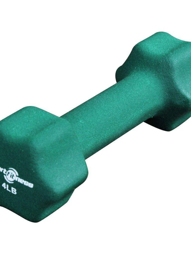 Mancuerna En Neopreno Estrella 4 Lb Verde Sportfitness